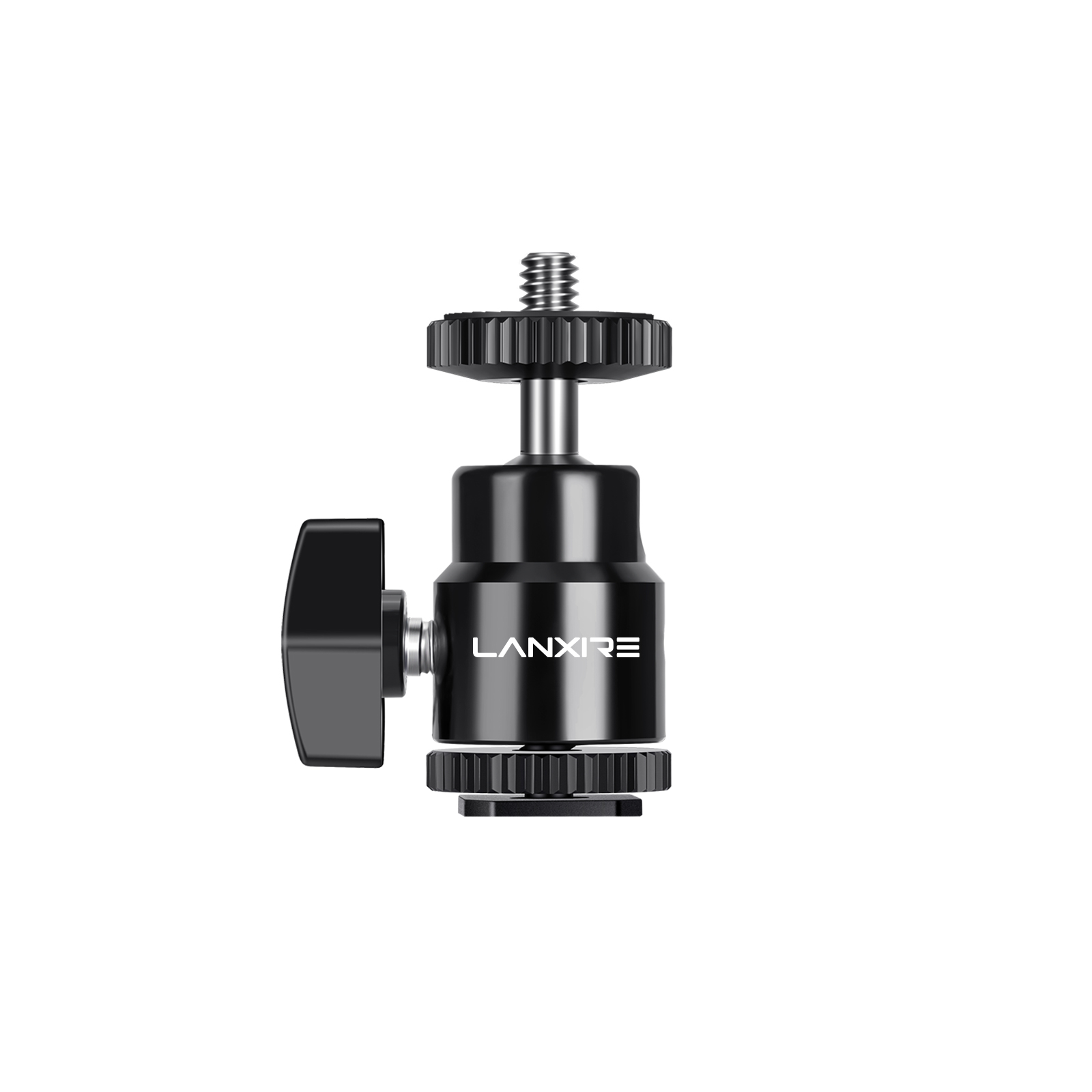 Photography Lighting Rig - Lanxire Mini Ball Head Cold Shoe