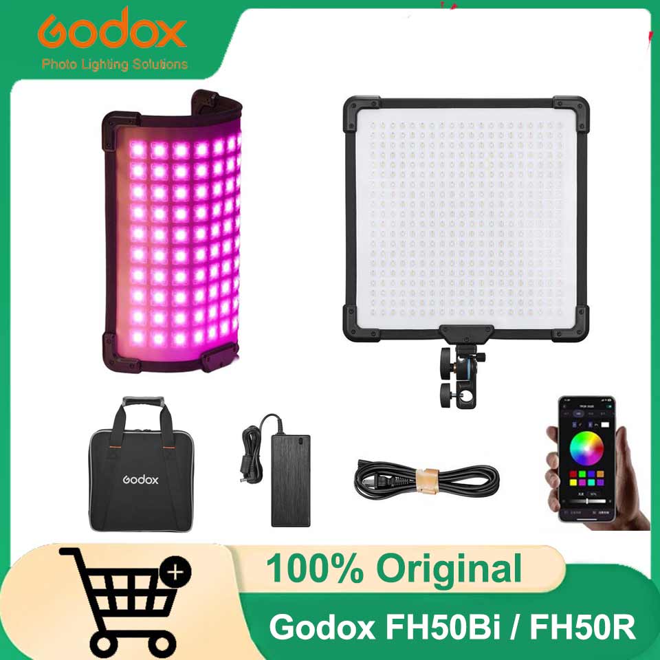 Photography Lighting Portrait - Godox FH50Bi FH50R Flexible Handheld LED