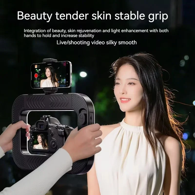 Smartphone Video Rig with Ligh - Photography Lighting Rig recension och pris