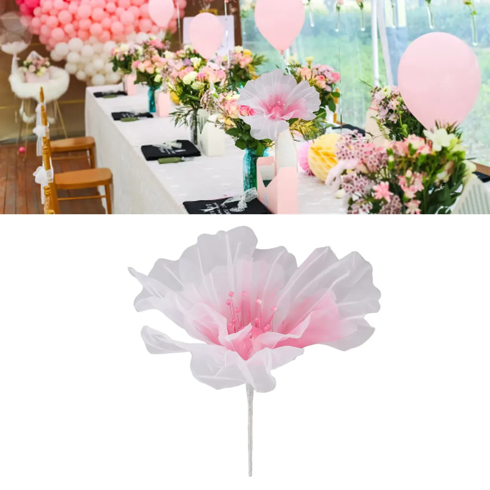 Gauze Flower 19.7in Diameter S - Photography Artificial Lighting recension och pris