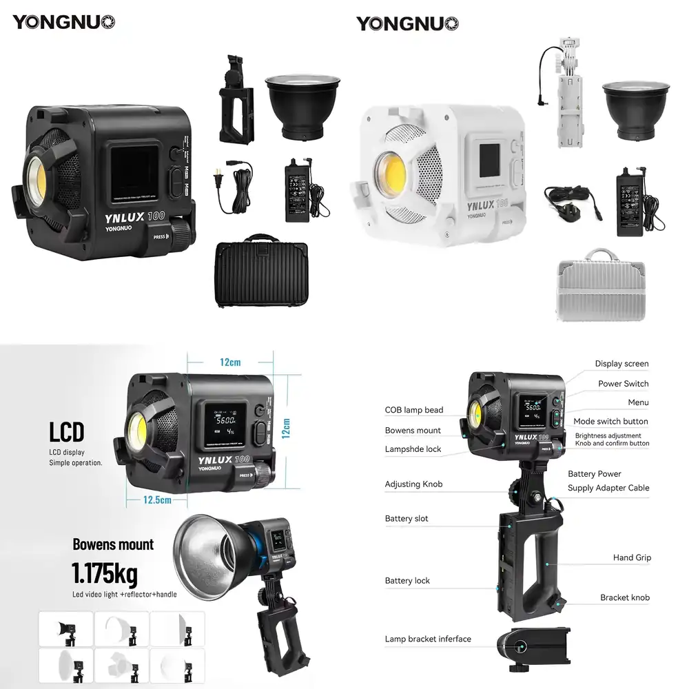YONGNUO YNLUX100 100W 3200K-56 - Photography Lighting For Studio recension och pris
