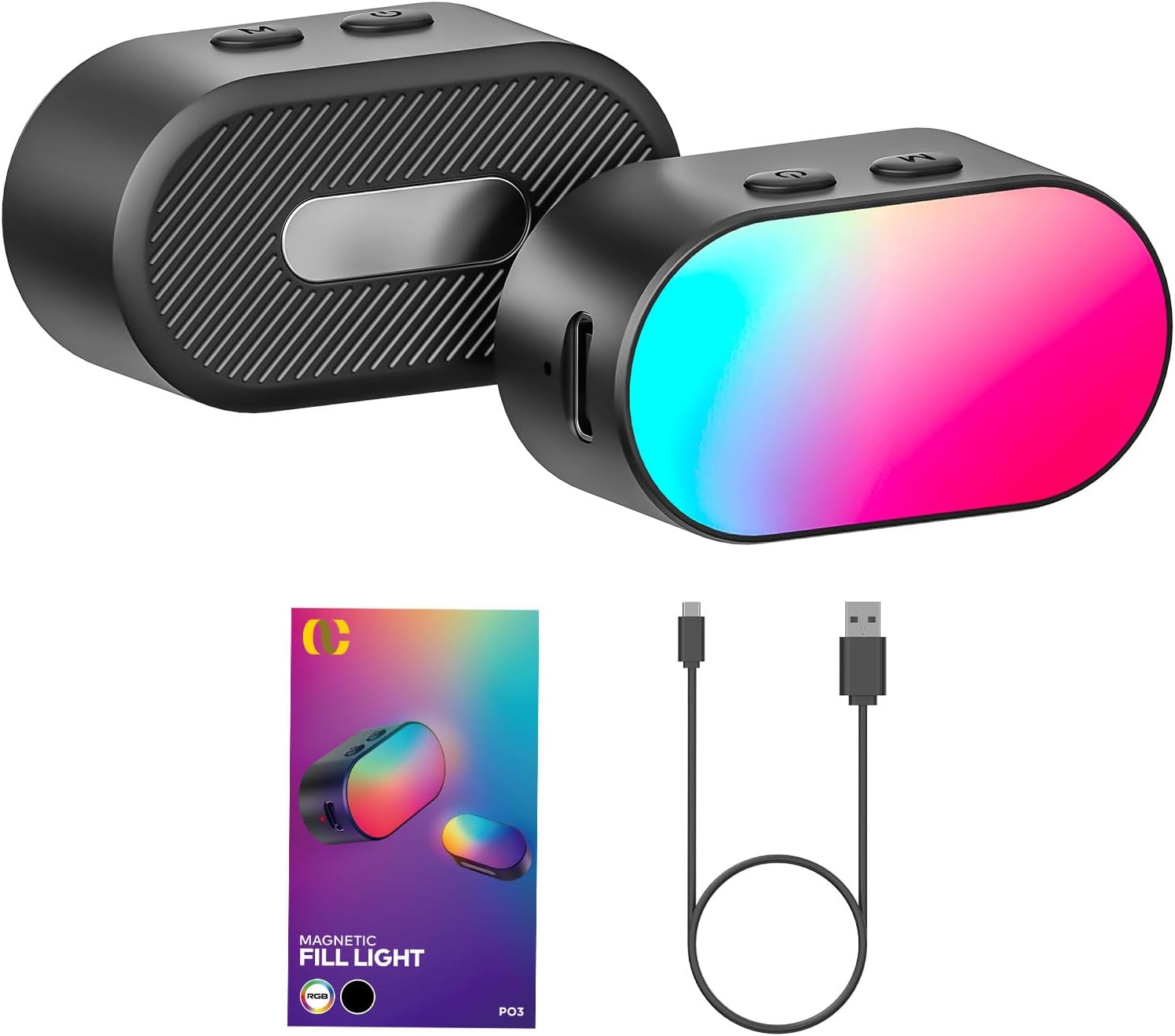 AOCHUAN Mini RGB Magnetic Fill - Photography Lighting Accessories recension och pris