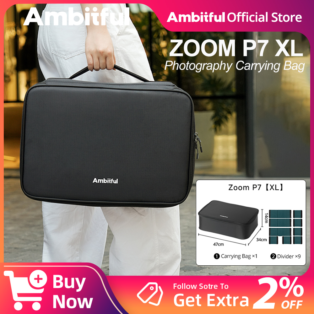 Ambitful ZOOM P7II XL Photogra - Photography Lighting Bag recension och pris