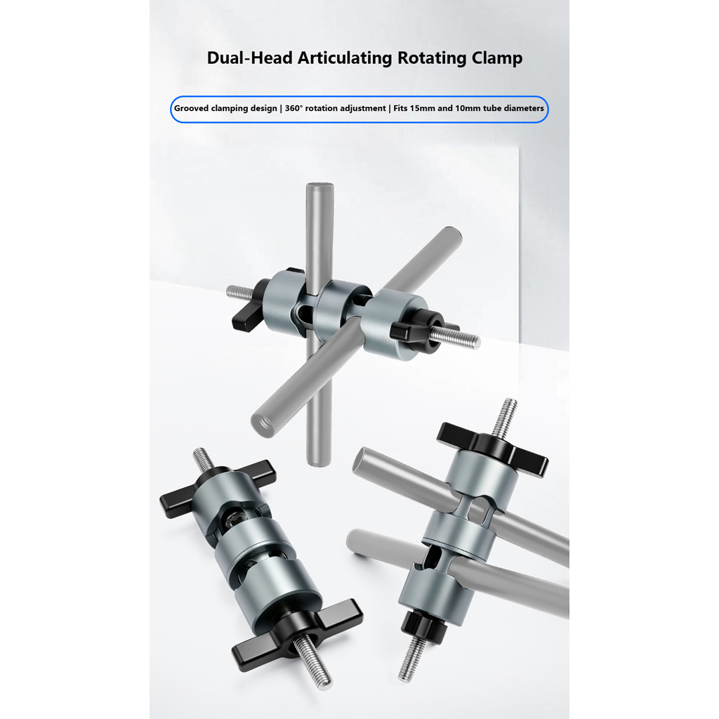 360° Rotating Dual-end Pipe Cl - Photography Lighting Rig recension och pris