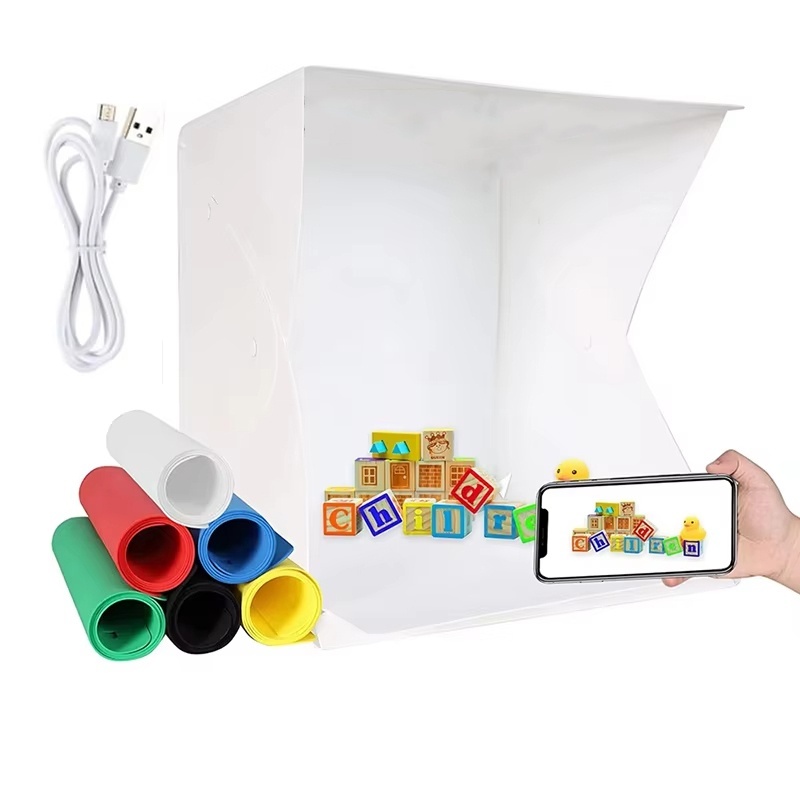 Folding Lightbox Portable Phot - Photography Video Lighting Kit recension och pris