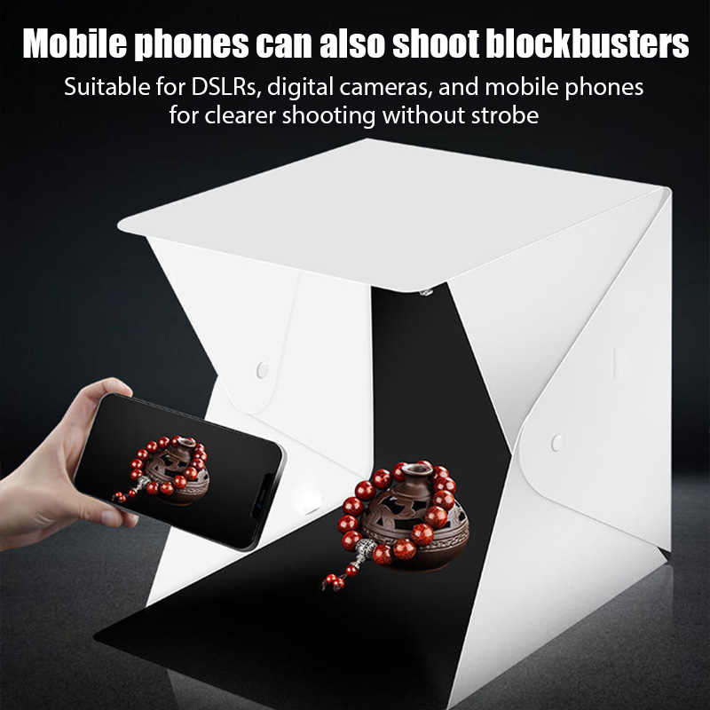 Folding Lightbox Portable Phot - Photography Video Lighting Kit recension och pris