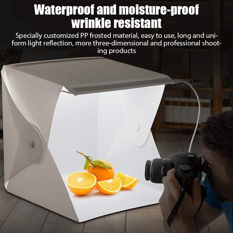 Folding Lightbox Portable Phot - Photography Video Lighting Kit recension och pris