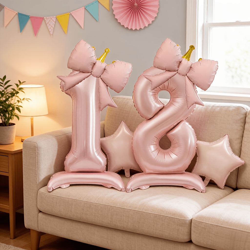 Light Luxury Pink 3D Balloons  - Photography Video Lighting Kit recension och pris