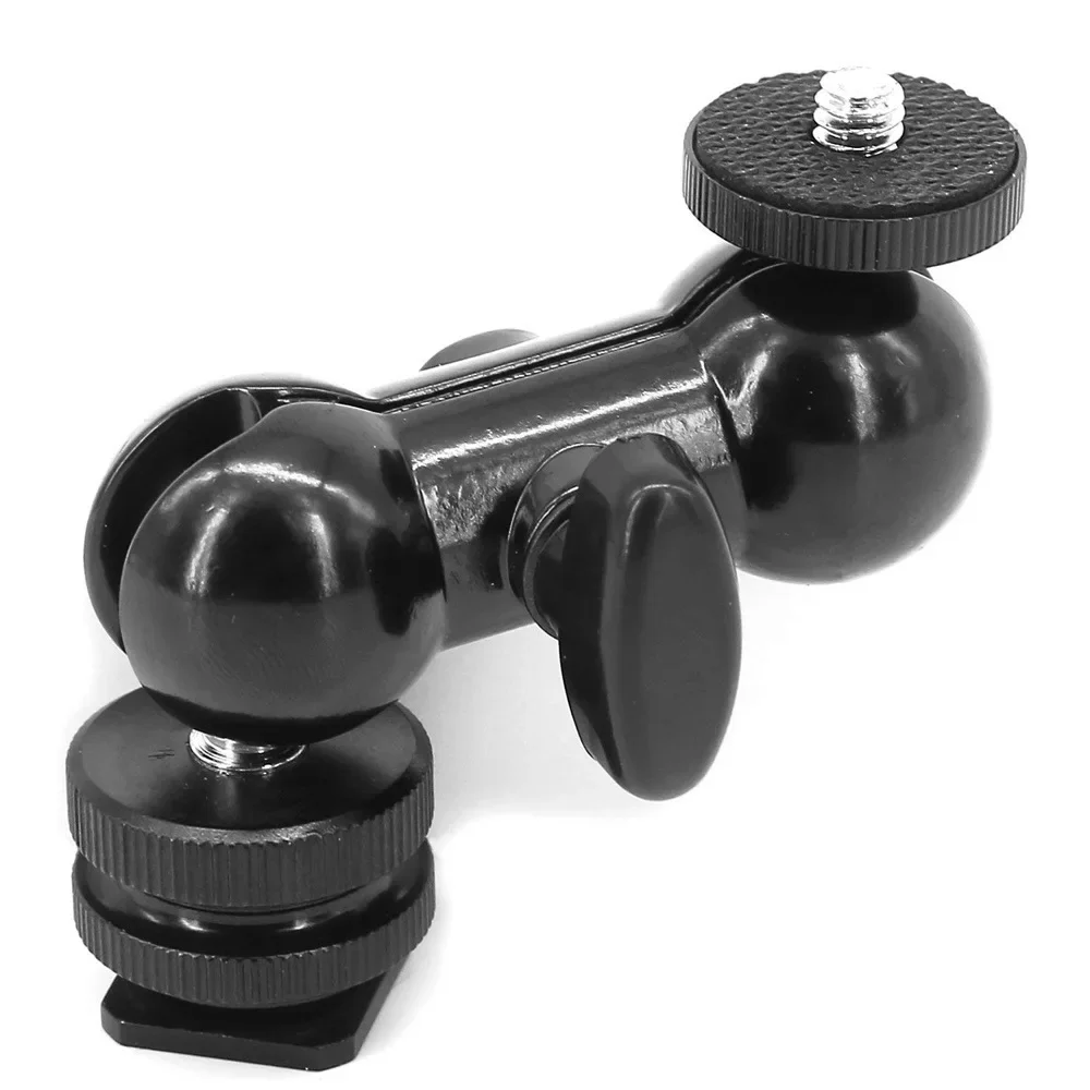 Hot Shoe Adapter with Dual Bal - Photography Lighting Rig recension och pris