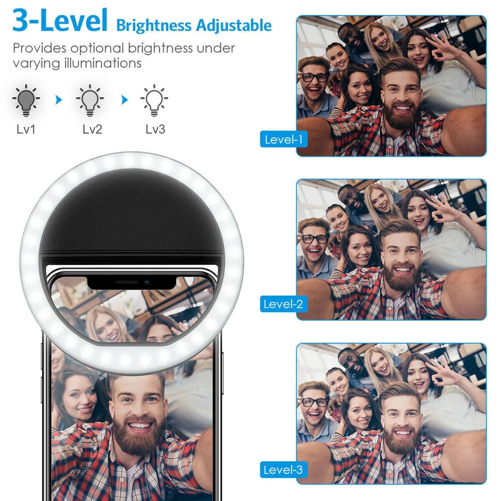 USB Charge Led Selfie Ring Lig - Photography Lighting Continuous recension och pris