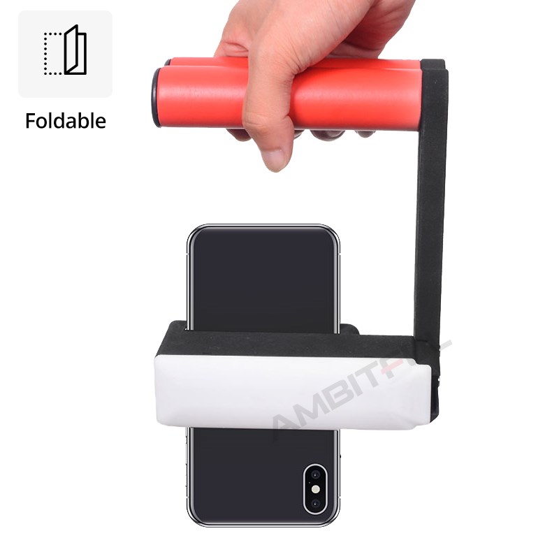 Smartphone Video Rig Hand Grip - Photography Lighting Rig recension och pris
