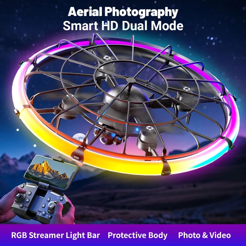 JJRC H145 UFO RC Drone with Du - Photography Lightning recension och pris