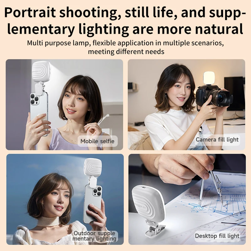 Phone Selfie Light 2700K-6500K - Photography Lighting Rig recension och pris