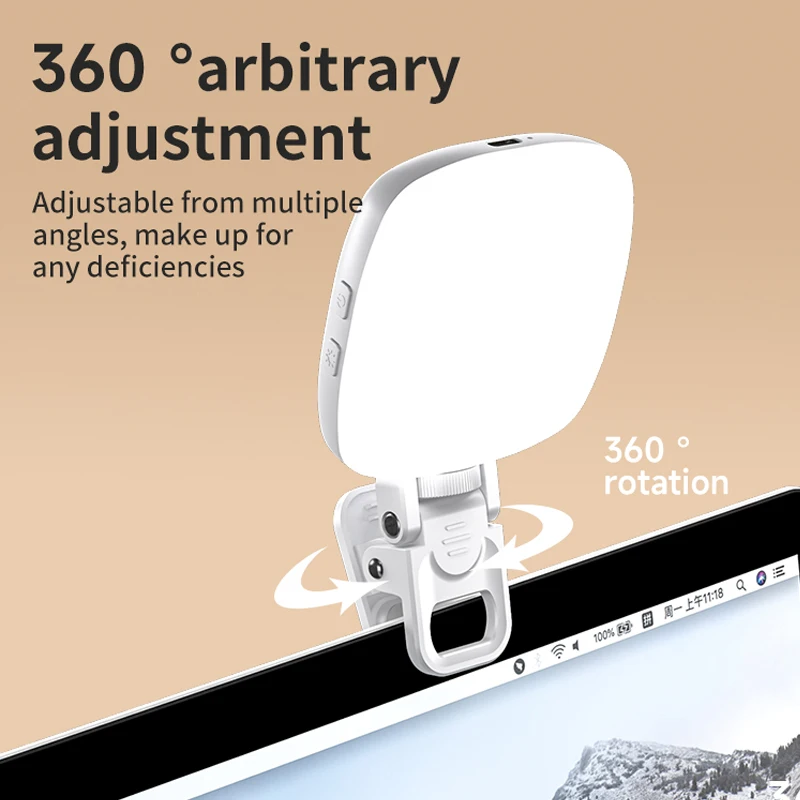 Phone Selfie Light 2700K-6500K - Photography Lighting Rig recension och pris