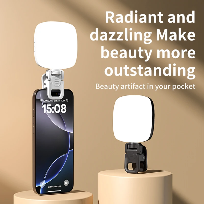 Phone Selfie Light 2700K-6500K - Photography Lighting Rig recension och pris