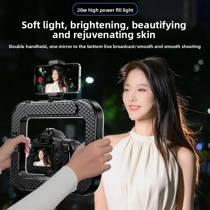 Portable Handheld Ring LED Lig - Photography Lighting Continuous recension och pris